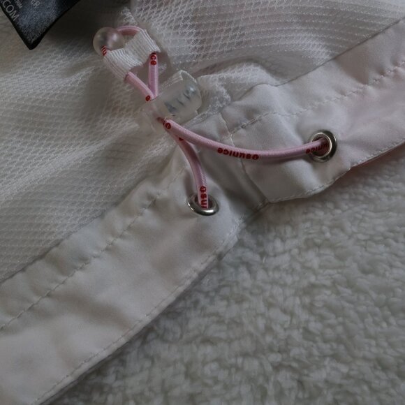 SUNICE Windwear Jacket Womens L Pink & White Floral Lightweight Golf - Picture 8 of 13